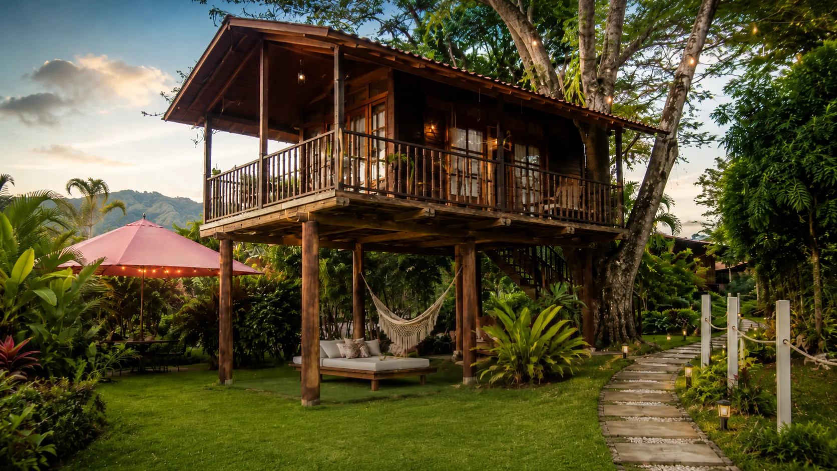 Hotel Campestre El Paraíso en Guaduas con piscina y zonas verdes